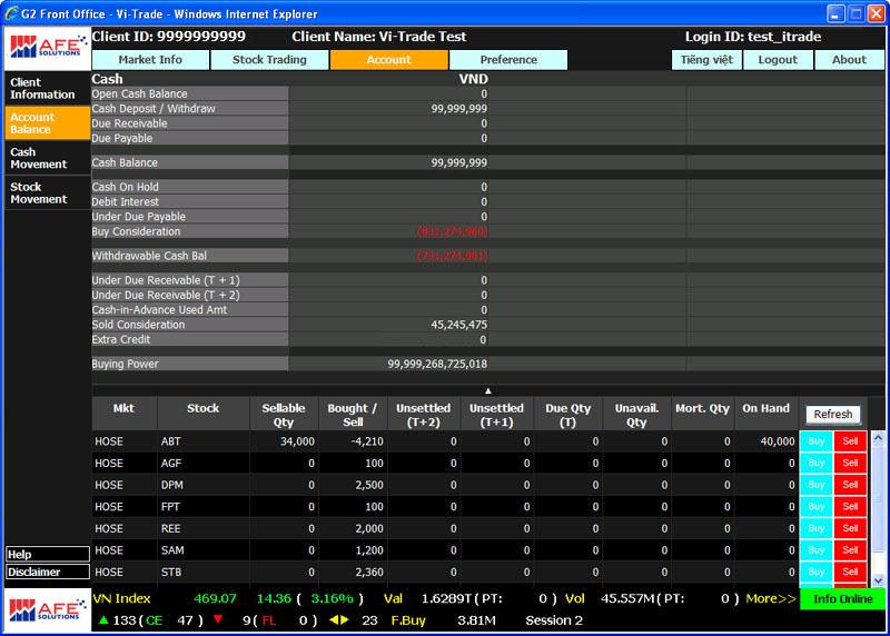 Account Balance